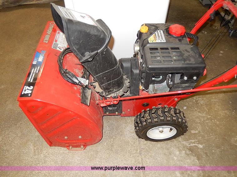 image for item AX9181 Troybilt Storm 2410 24" snow thrower