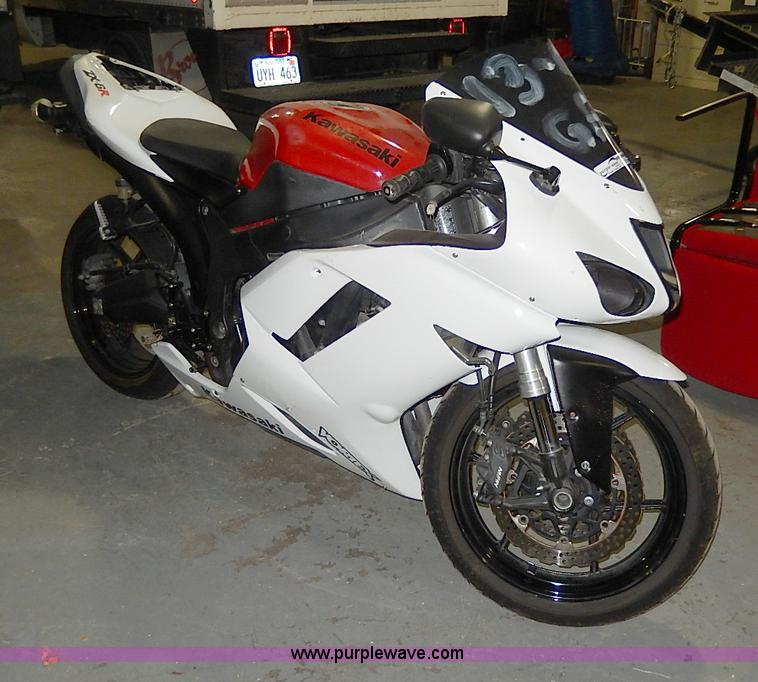 image for item AX9201 2007 Kawasaki ZX-6R motorcycle