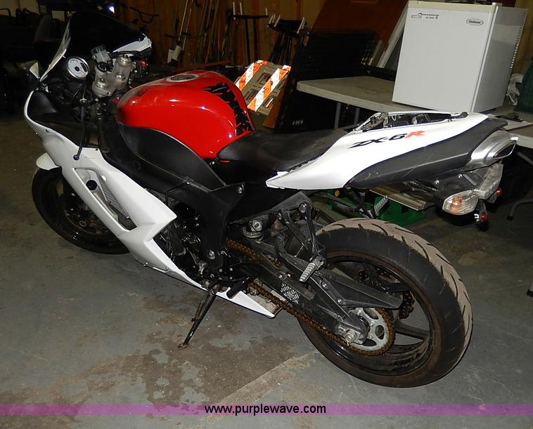 image for item AX9201 2007 Kawasaki ZX-6R motorcycle