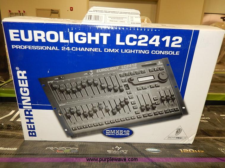 Eurolight LC2412 24channel DMX lighting console in Manhattan, KS