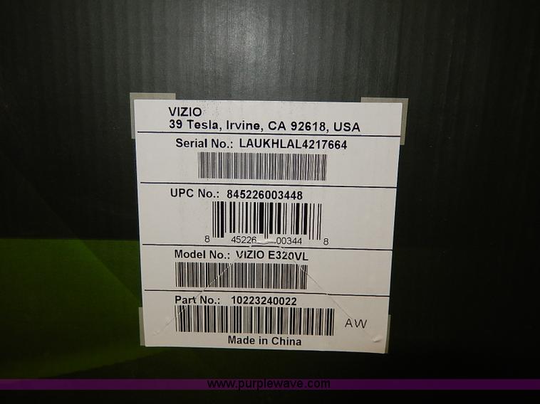 image for item AZ9249 Vizio 32" LCD HD television