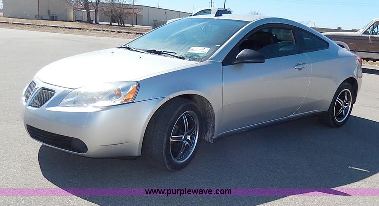 image for item I9312 2008 Pontiac G6 GT