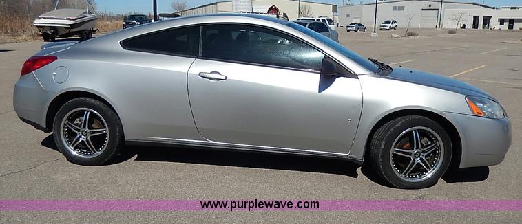 image for item I9312 2008 Pontiac G6 GT