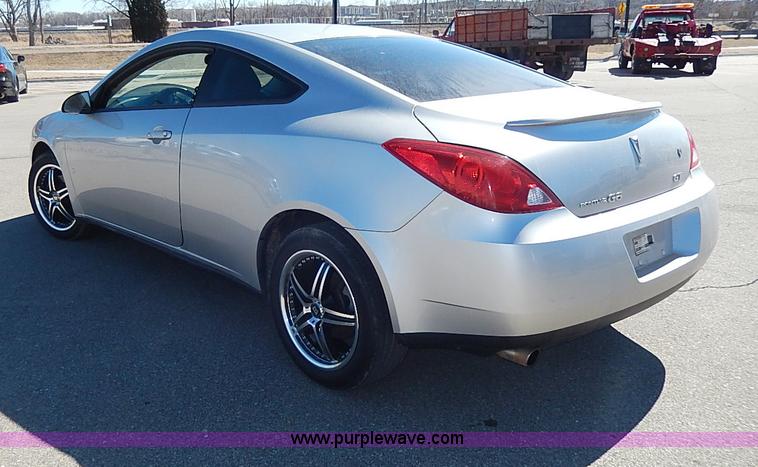 image for item I9312 2008 Pontiac G6 GT