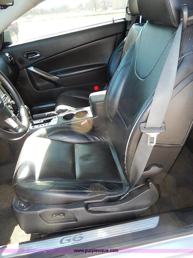 image for item I9312 2008 Pontiac G6 GT