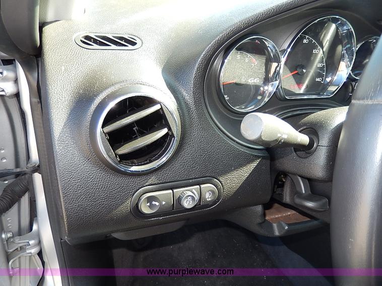 image for item I9312 2008 Pontiac G6 GT