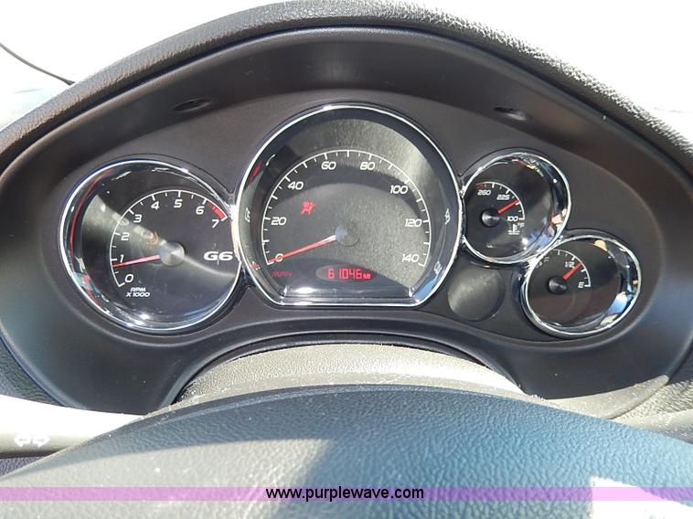 image for item I9312 2008 Pontiac G6 GT