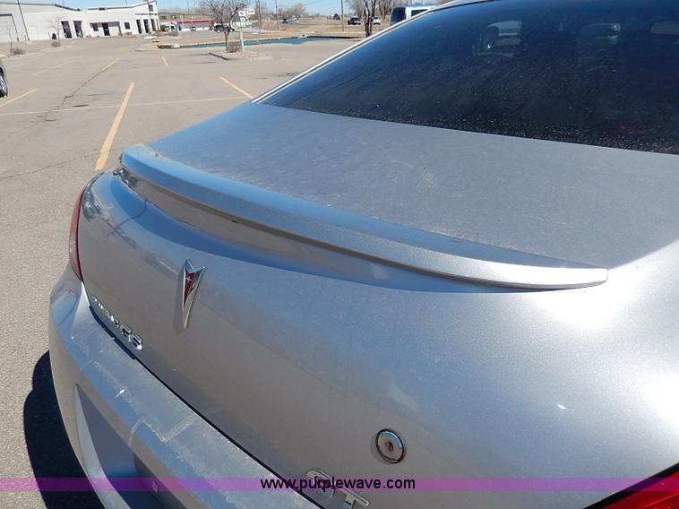 image for item I9312 2008 Pontiac G6 GT