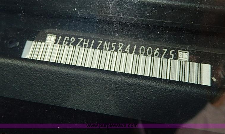 image for item I9312 2008 Pontiac G6 GT