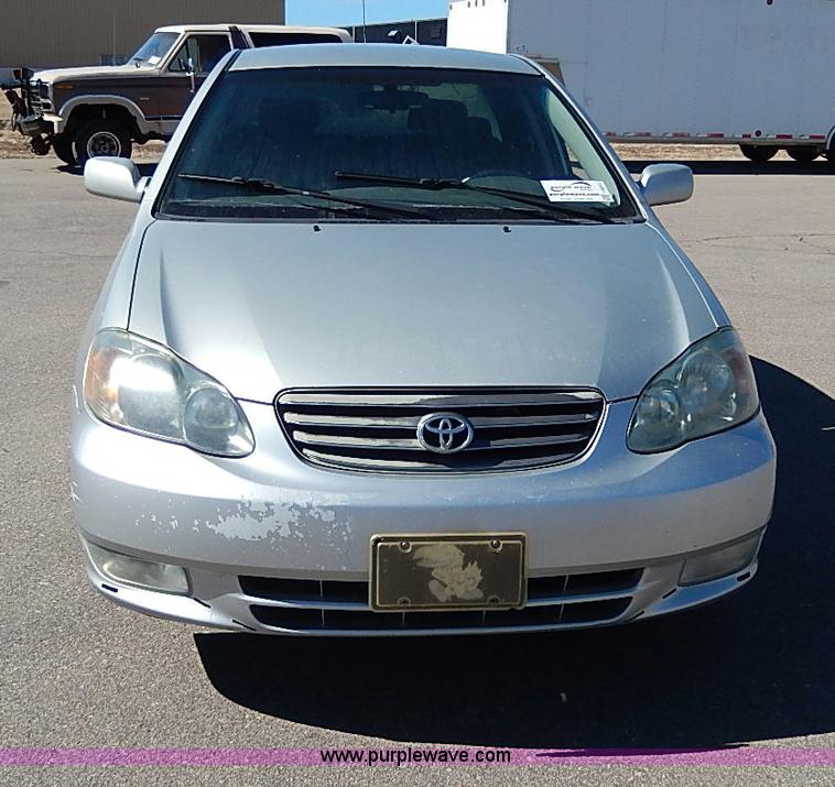 image for item I9313 2003 Toyota Corolla