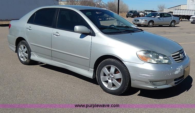 image for item I9313 2003 Toyota Corolla