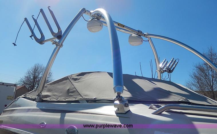 image for item I9318 1997 Crownline 225 boat and trailer