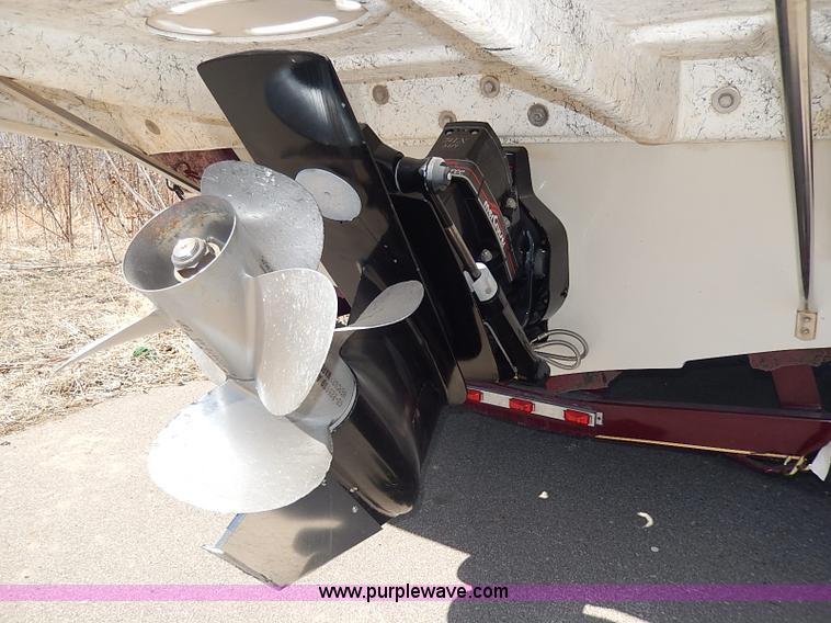 image for item I9318 1997 Crownline 225 boat and trailer