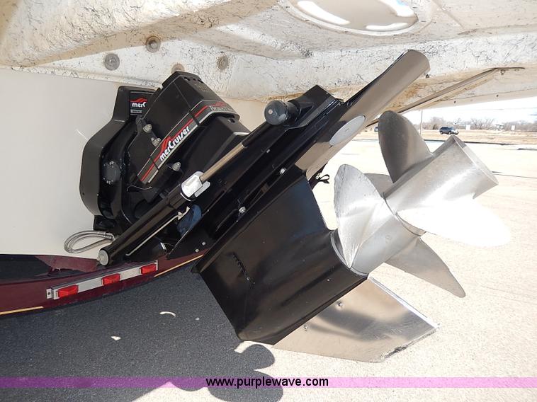 image for item I9318 1997 Crownline 225 boat and trailer