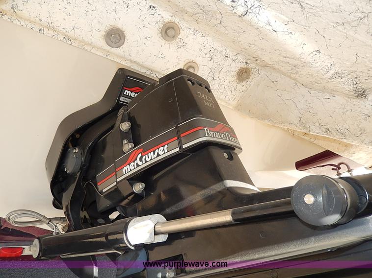 image for item I9318 1997 Crownline 225 boat and trailer