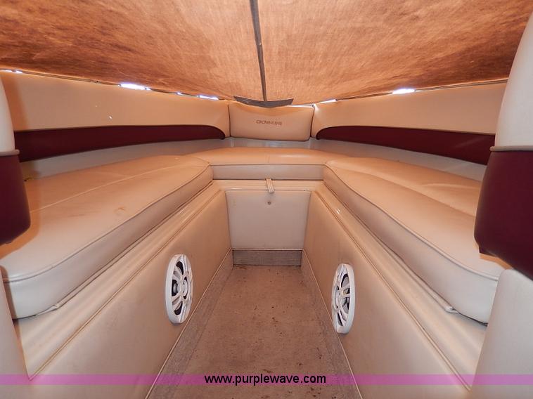 image for item I9318 1997 Crownline 225 boat and trailer