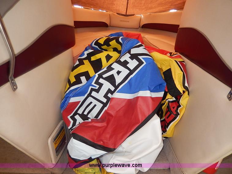 image for item I9318 1997 Crownline 225 boat and trailer