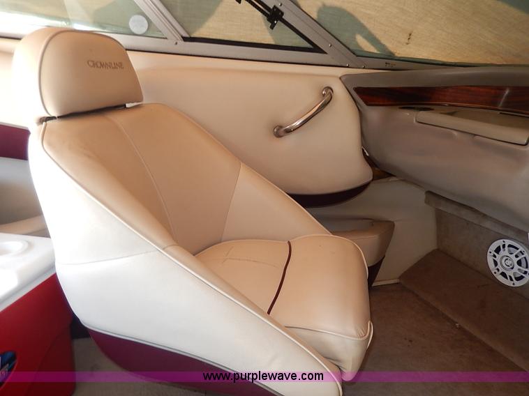 image for item I9318 1997 Crownline 225 boat and trailer