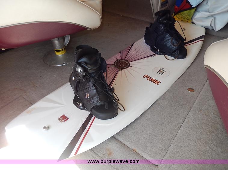 image for item I9318 1997 Crownline 225 boat and trailer