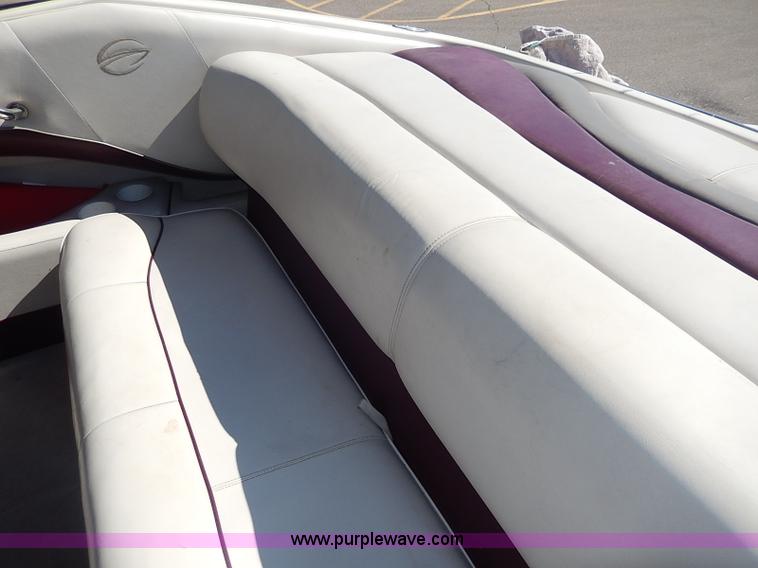 image for item I9318 1997 Crownline 225 boat and trailer