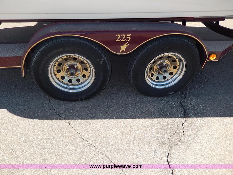 image for item I9318 1997 Crownline 225 boat and trailer