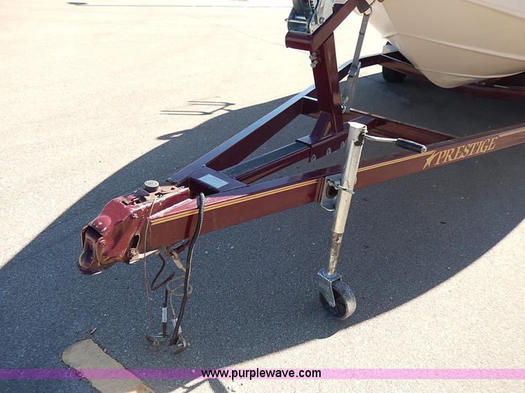 image for item I9318 1997 Crownline 225 boat and trailer