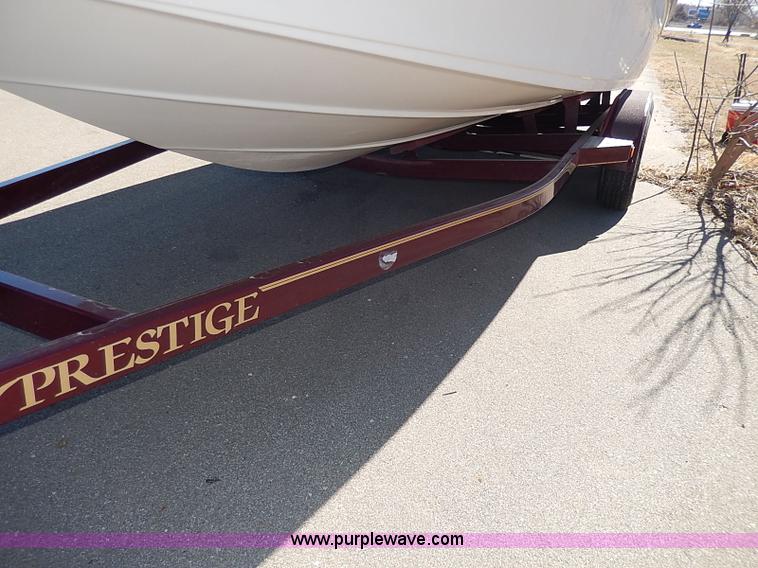 image for item I9318 1997 Crownline 225 boat and trailer