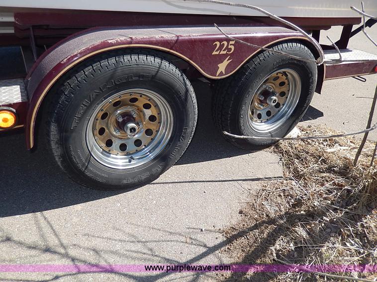 image for item I9318 1997 Crownline 225 boat and trailer