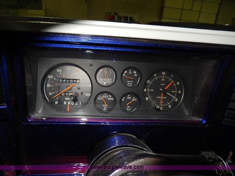 image for item I9344 1985 Chevrolet El Camino SS