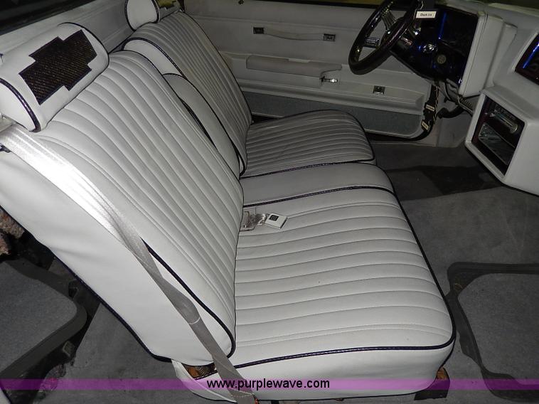 image for item I9344 1985 Chevrolet El Camino SS