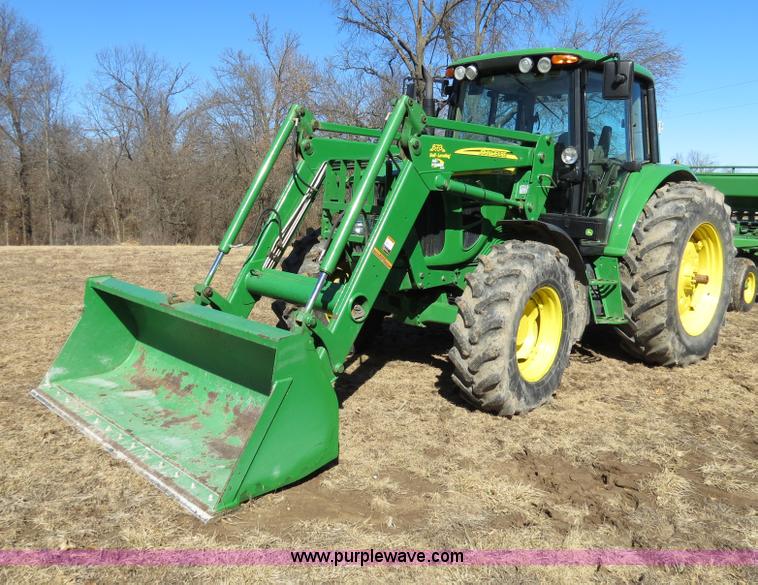 image for item B4874 2007 John Deere 6430 MFWD Premium tractor