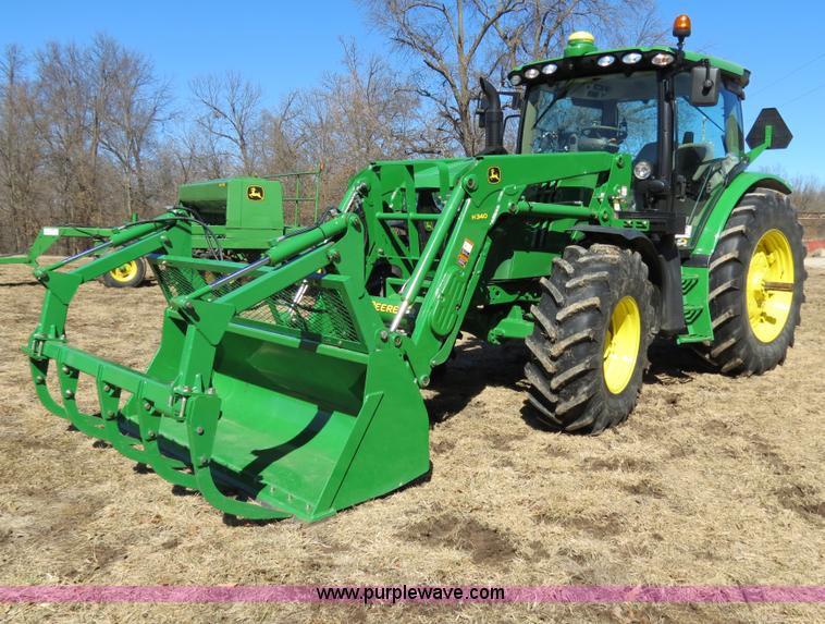 image for item B4875 2012 John Deere 6125R MFWD tractor