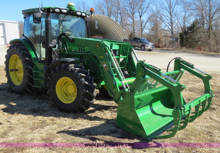 image for item B4875 2012 John Deere 6125R MFWD tractor