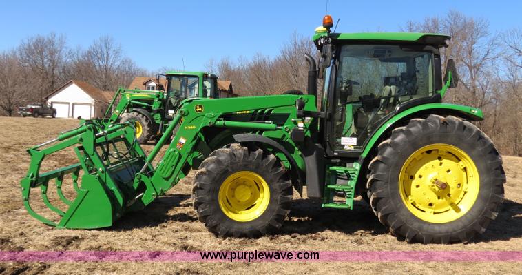 image for item B4875 2012 John Deere 6125R MFWD tractor