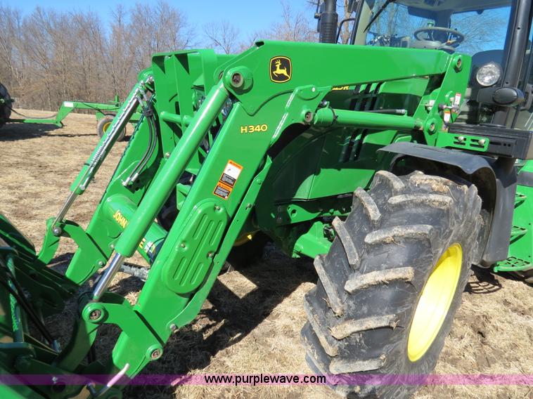 image for item B4875 2012 John Deere 6125R MFWD tractor