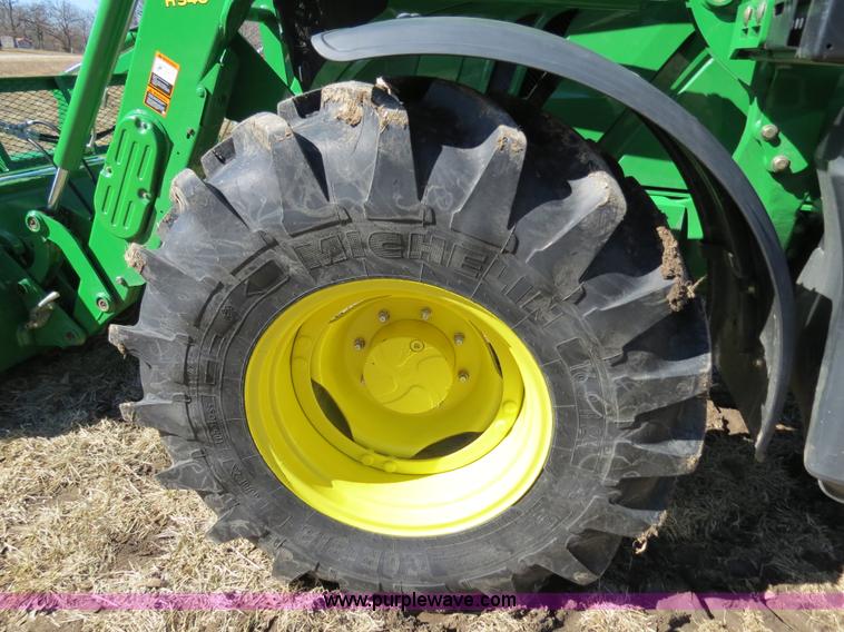 image for item B4875 2012 John Deere 6125R MFWD tractor