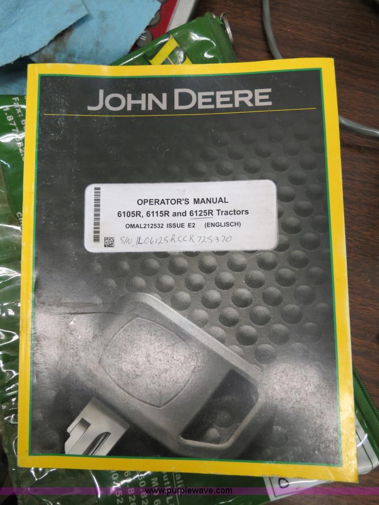 image for item B4875 2012 John Deere 6125R MFWD tractor