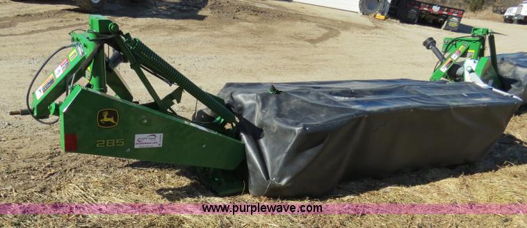 image for item B4876 2012 John Deere 285 rotary disc mower