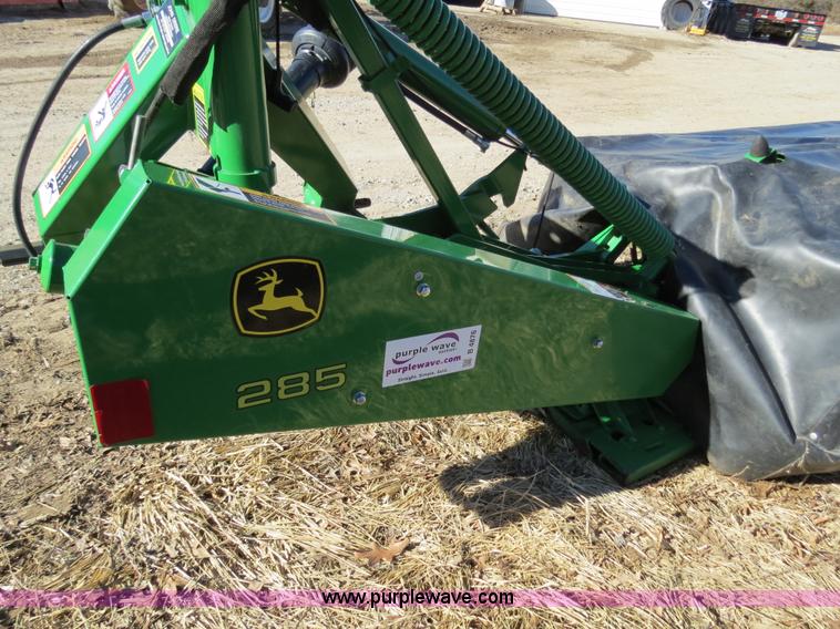 image for item B4876 2012 John Deere 285 rotary disc mower