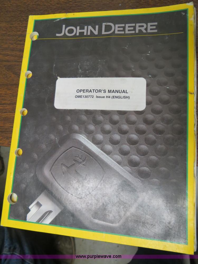 image for item B4876 2012 John Deere 285 rotary disc mower