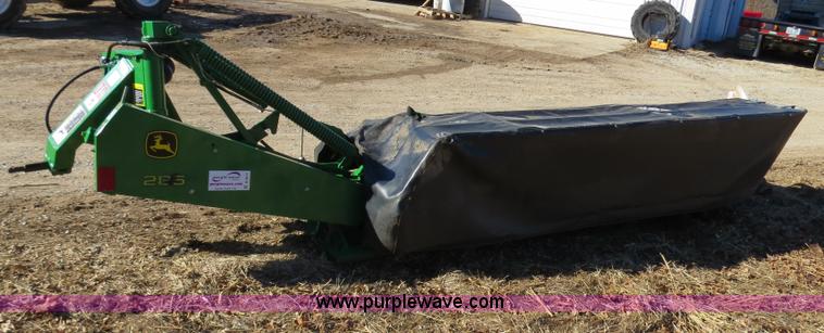 image for item B4877 2012 John Deere 285 rotary disc mower