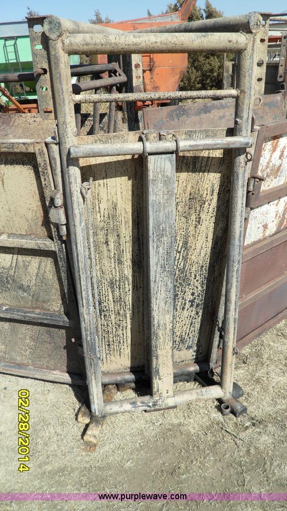 image for item C1870 Livestock alleyway and semi circle catch pin