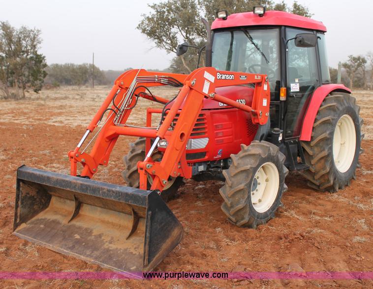 image for item C3756 2007 Branson 6530 MFWD tractor