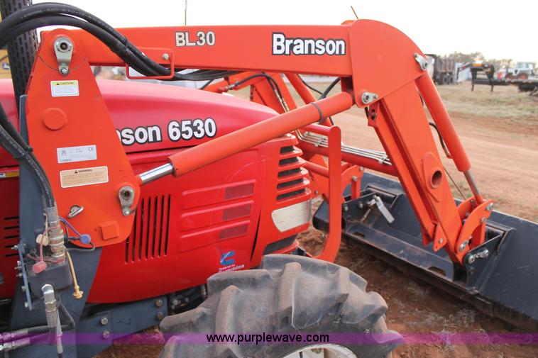 image for item C3756 2007 Branson 6530 MFWD tractor