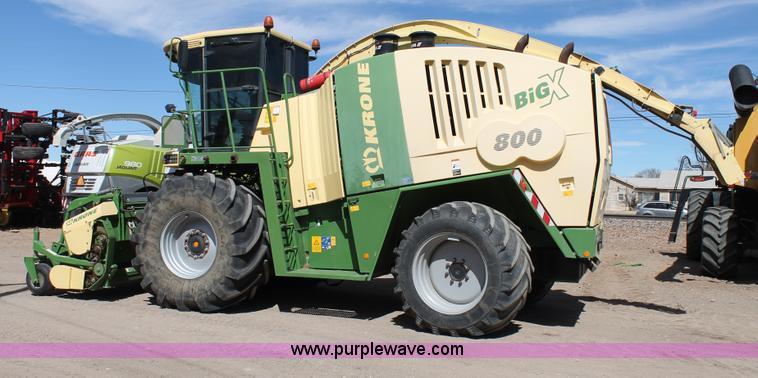 image for item C3762 2008 Krone Big X 800 forage harvester