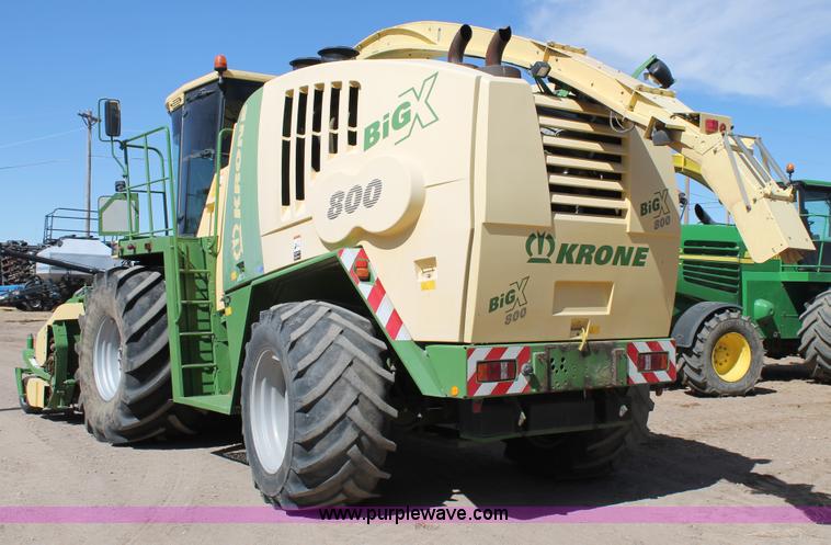 image for item C3762 2008 Krone Big X 800 forage harvester