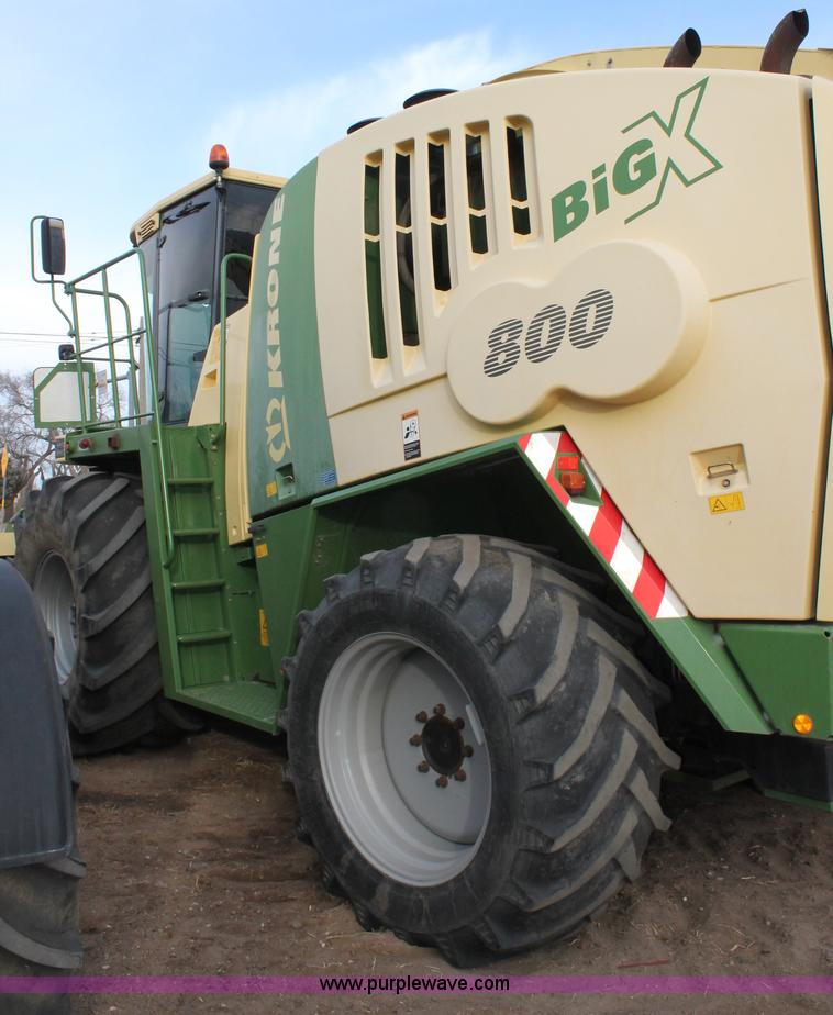 image for item C3762 2008 Krone Big X 800 forage harvester