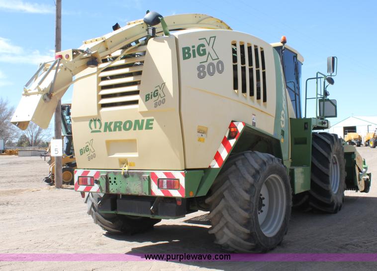 image for item C3762 2008 Krone Big X 800 forage harvester