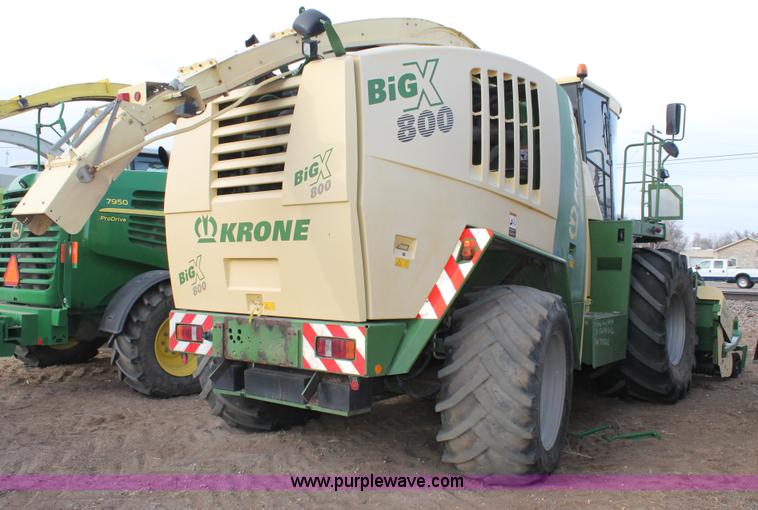 image for item C3762 2008 Krone Big X 800 forage harvester