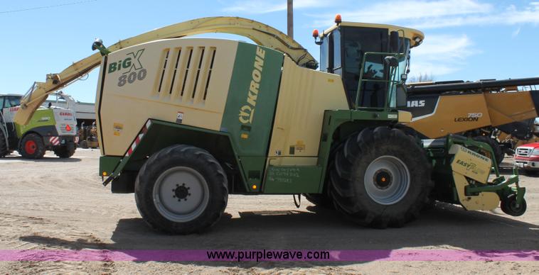 image for item C3762 2008 Krone Big X 800 forage harvester